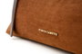 Vince Camuto Bolso Cremona Suede Brown de Polipiel Marrón